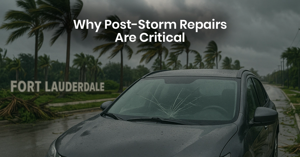 Fort Lauderdale Auto Glass Safety: Why Post-Storm Repairs Are Critical