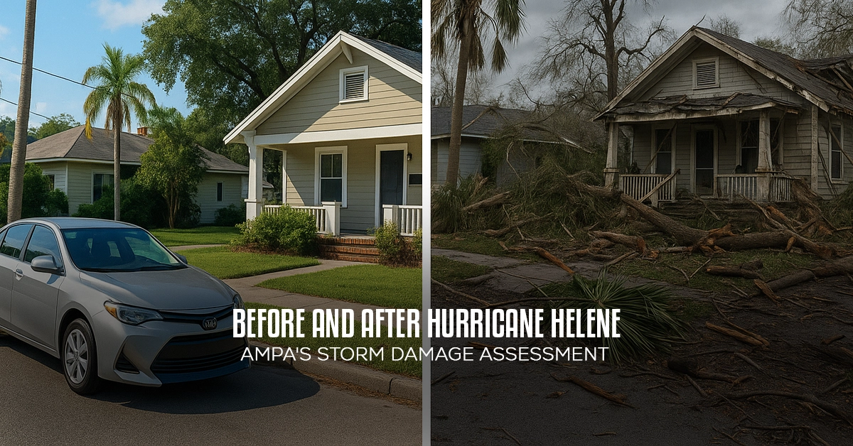 Before and After Hurricane Helene – Tampa’s Storm Damage Assessment