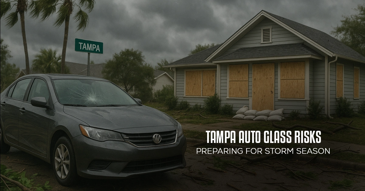 Tampa Auto Glass Risks: Preparing for Storm Season